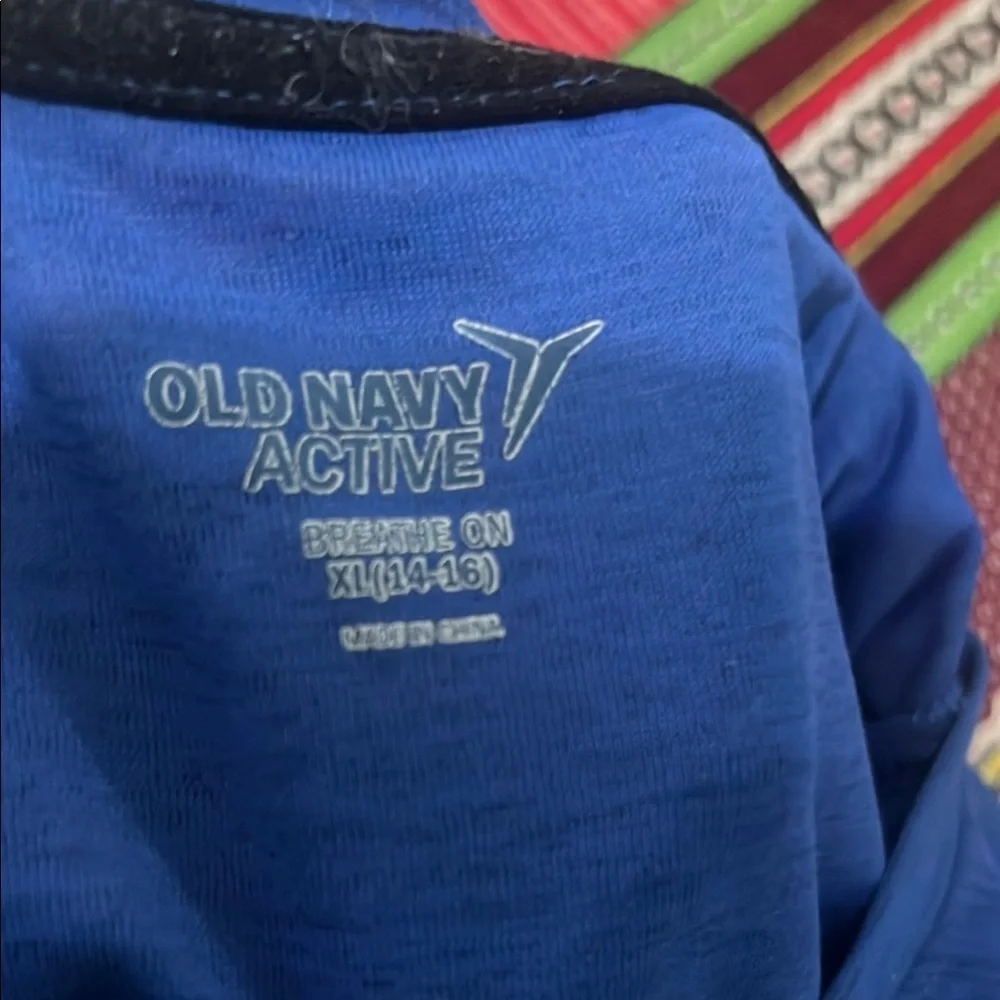 Old Navy Blue Mario Kids T-Shirt